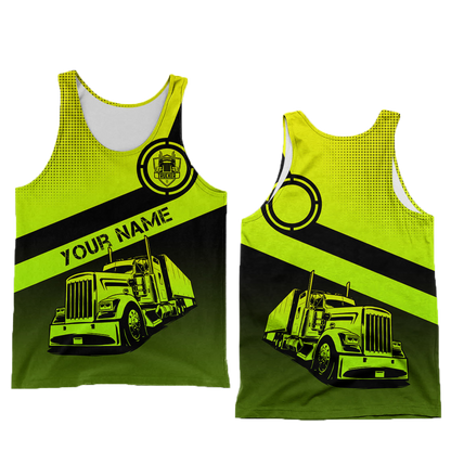 Personalized Trucker 3D All Over Printed Unisex Shirts TN
