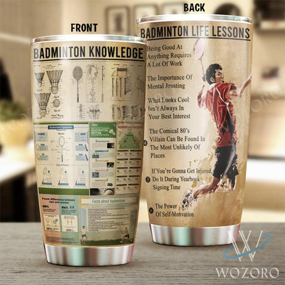 Badminton Knowledge Life Lessons TA032308-TA-Vibe Cosy™
