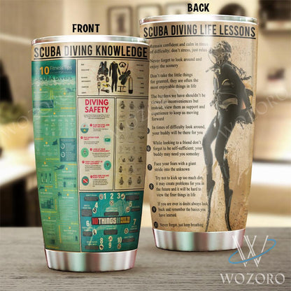 Scuba diving Knowledge Facts Tumbler TA032304-TA-Vibe Cosy™
