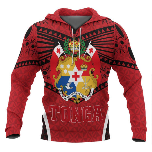 Tonga in My Heart Polynesian Tattoo Style 3D Printed Shirts TT0042-Apparel-TT-Hoodie-S-Vibe Cosy™