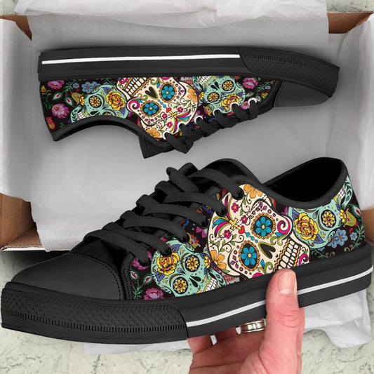Sugar Skull Shoes PL16032005-PL8386-Women's low top-EU36 (US5.5)-Vibe Cosy™