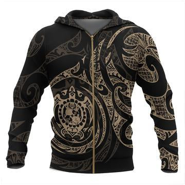 Tonga in My Heart Polynesian Tattoo Style 3D Printed Shirts TT0022-Apparel-TT-Zipped Hoodie-S-Vibe Cosy™