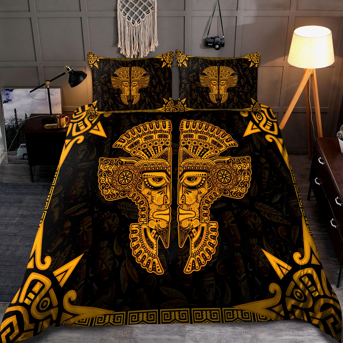 Aztec Mayan - Hero Twins Bedding Set MH1108204