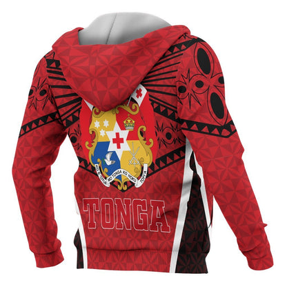 Tonga in My Heart Polynesian Tattoo Style 3D Printed Shirts TT0042-Apparel-TT-Hoodie-S-Vibe Cosy™