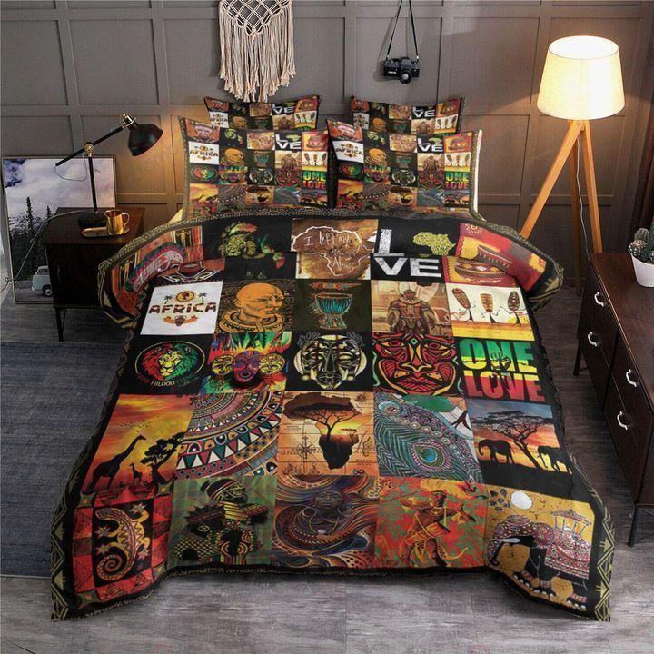 Africa Tee Bedding Set-ML260601-ML-US Twin-Vibe Cosy™