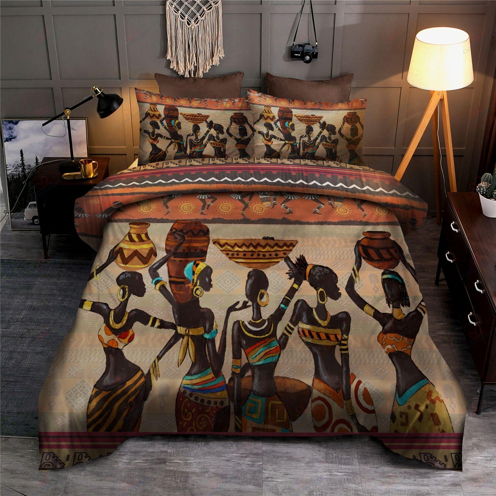 Africa Textile Bedding Set-ML260602-ML-US Twin-Vibe Cosy™
