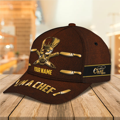 Customized Name Master Chef Classic Cap