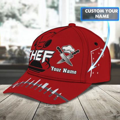 Customized Name Master Chef Classic Cap