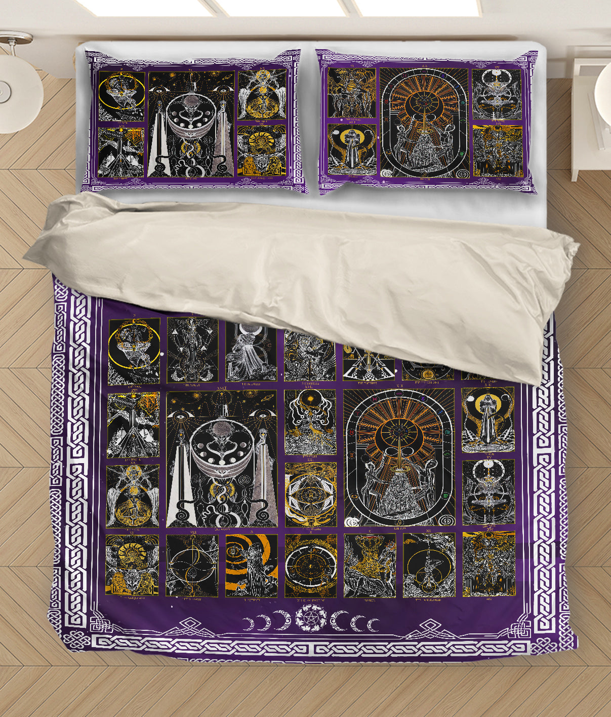 Purple Wicca Bedding Set DD06122002-NM-Bedding Set-NM-Twin-Vibe Cosy™