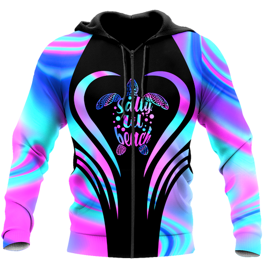 Salty lil beach 3d hoodie shirt for men and women DD06082001-Apparel-HG-Zip hoodie-S-Vibe Cosy™