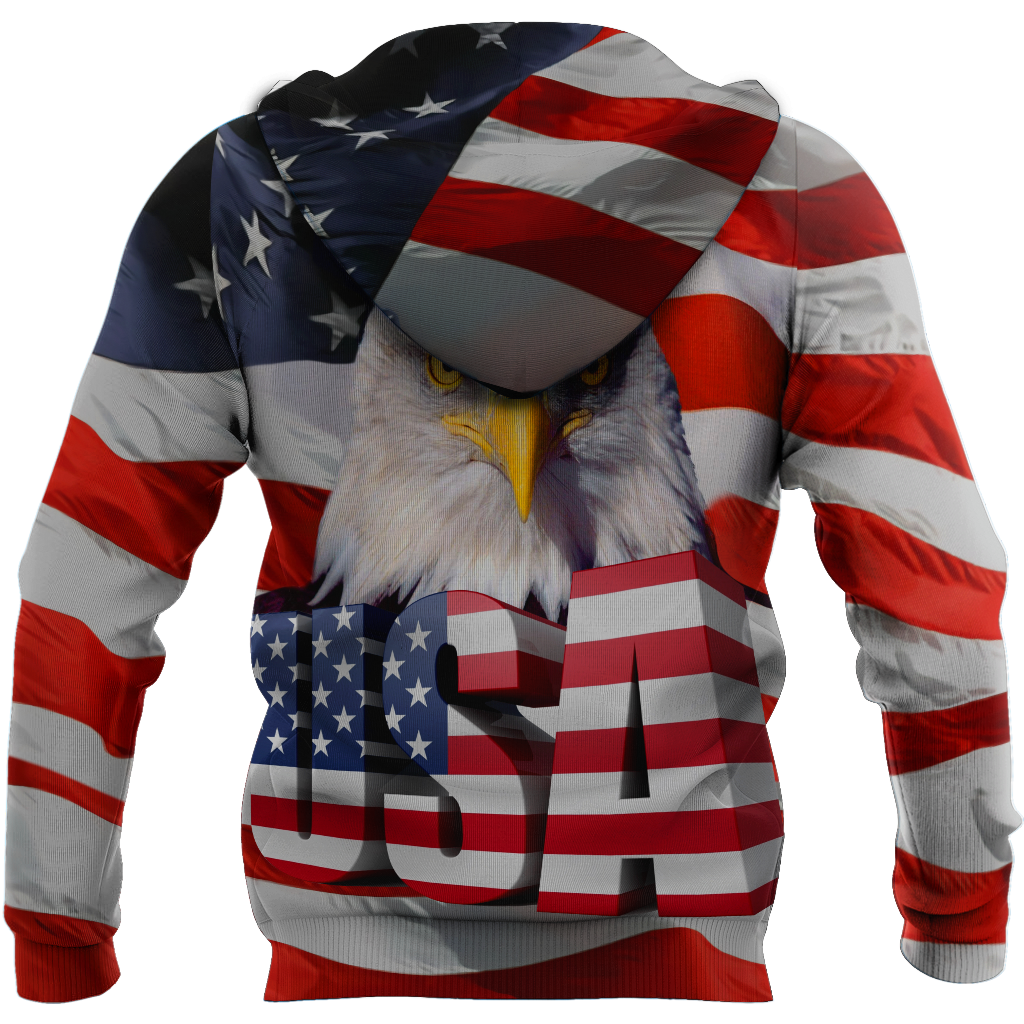 Independence Day American Eagle 3D All Over Printed Shirts Hoodie DD06122003 - Amaze Style™-Apparel