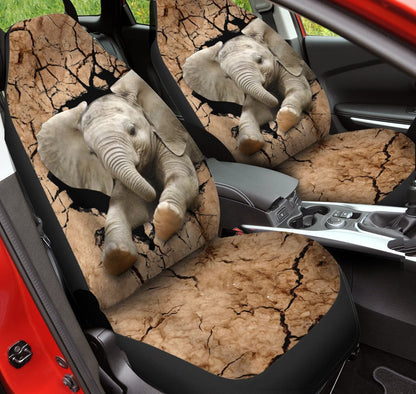 Elephant allover print car seat covers HG71506S4-HG-Vibe Cosy™