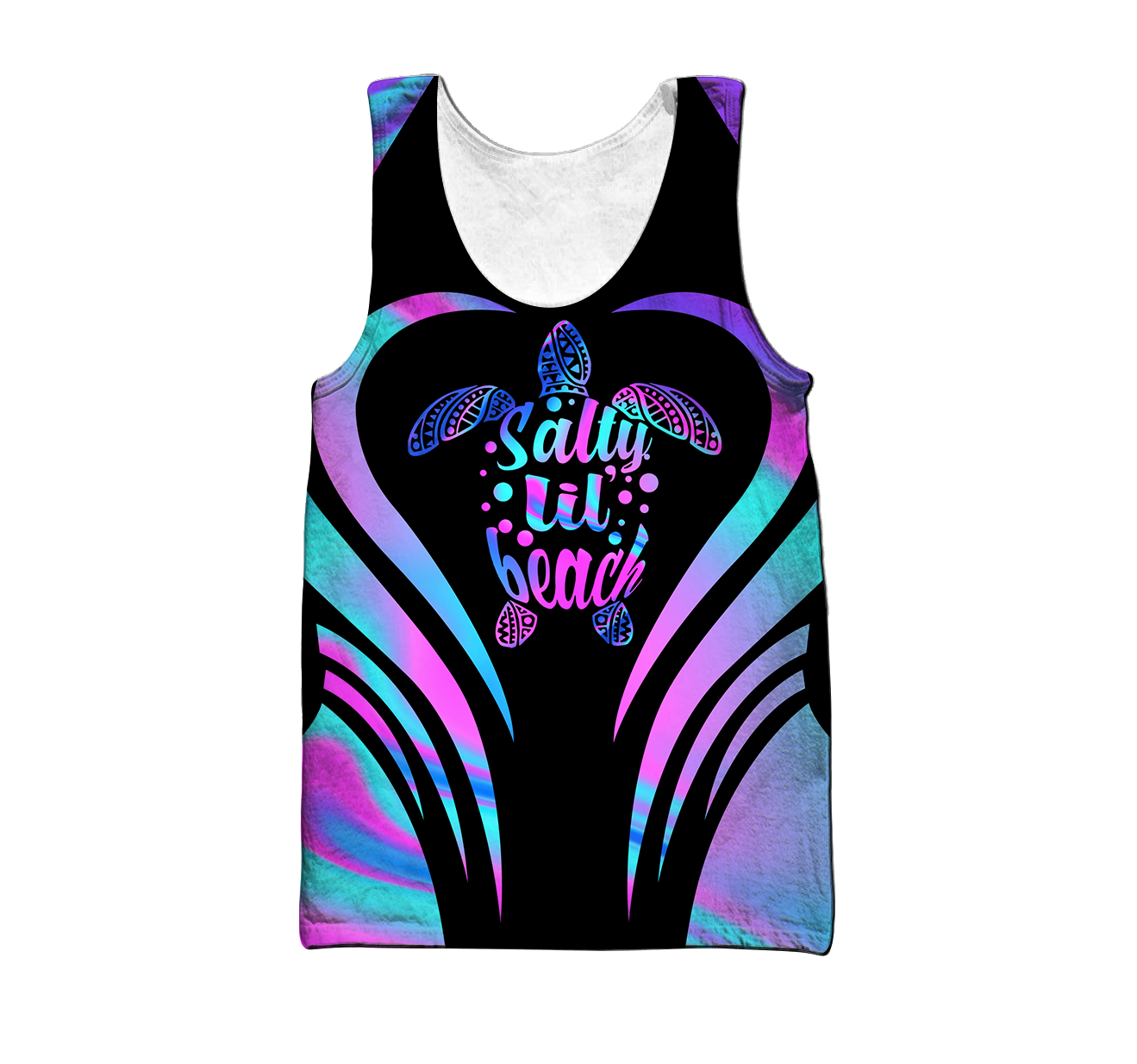 Salty lil beach 3d hoodie shirt for men and women DD06082001-Apparel-HG-Men's tank top-S-Vibe Cosy™
