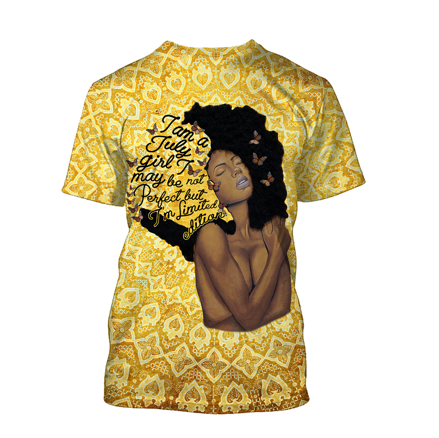 July afro girl art 3d hoodie shirt for men and women DD06102001-Apparel-HG-T-shirt-S-Vibe Cosy™