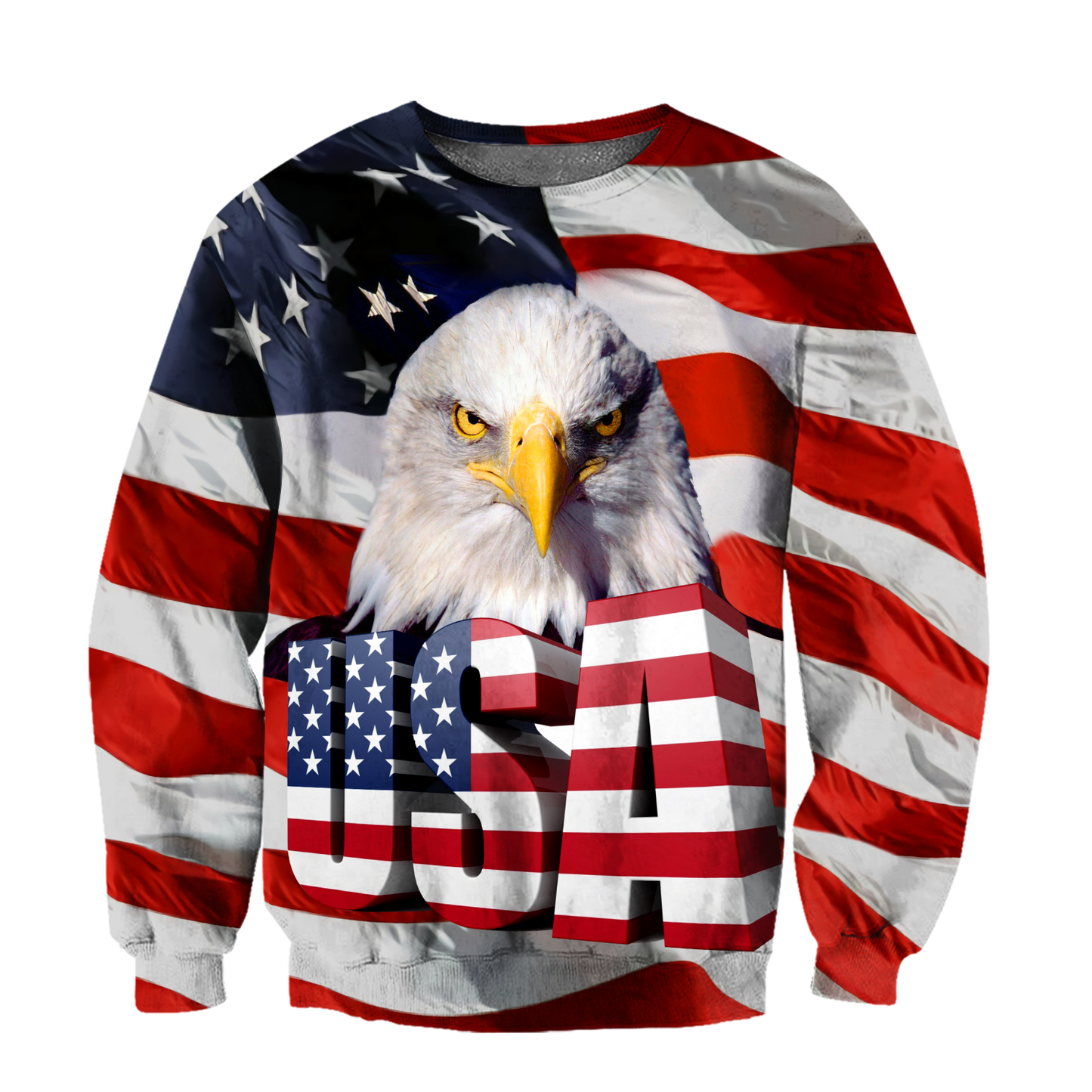 Independence Day American Eagle 3D All Over Printed Shirts Hoodie DD06122003 - Amaze Style™-Apparel