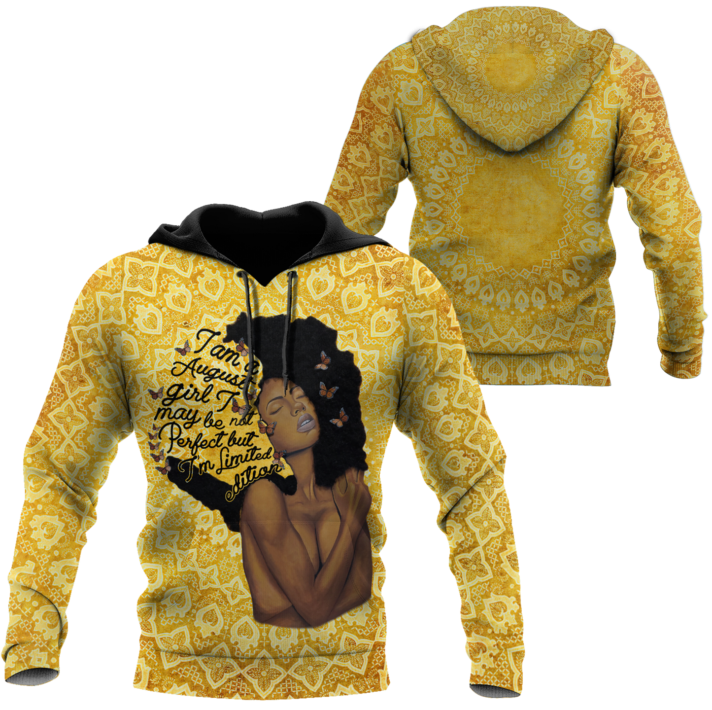 August afro girl art 3d hoodie shirt for men and women DD06102002-Apparel-HG-Zip hoodie-S-Vibe Cosy™