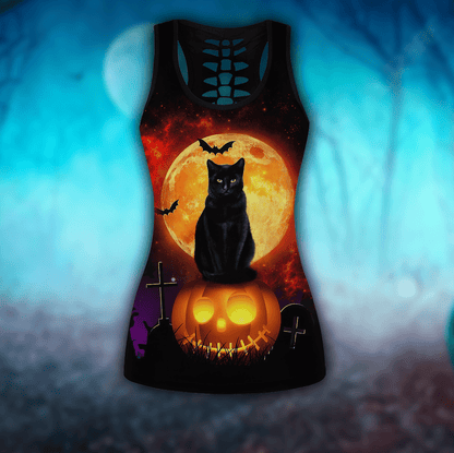 Halloween Black Cat Combo Outfit For Women AM072084-LAM