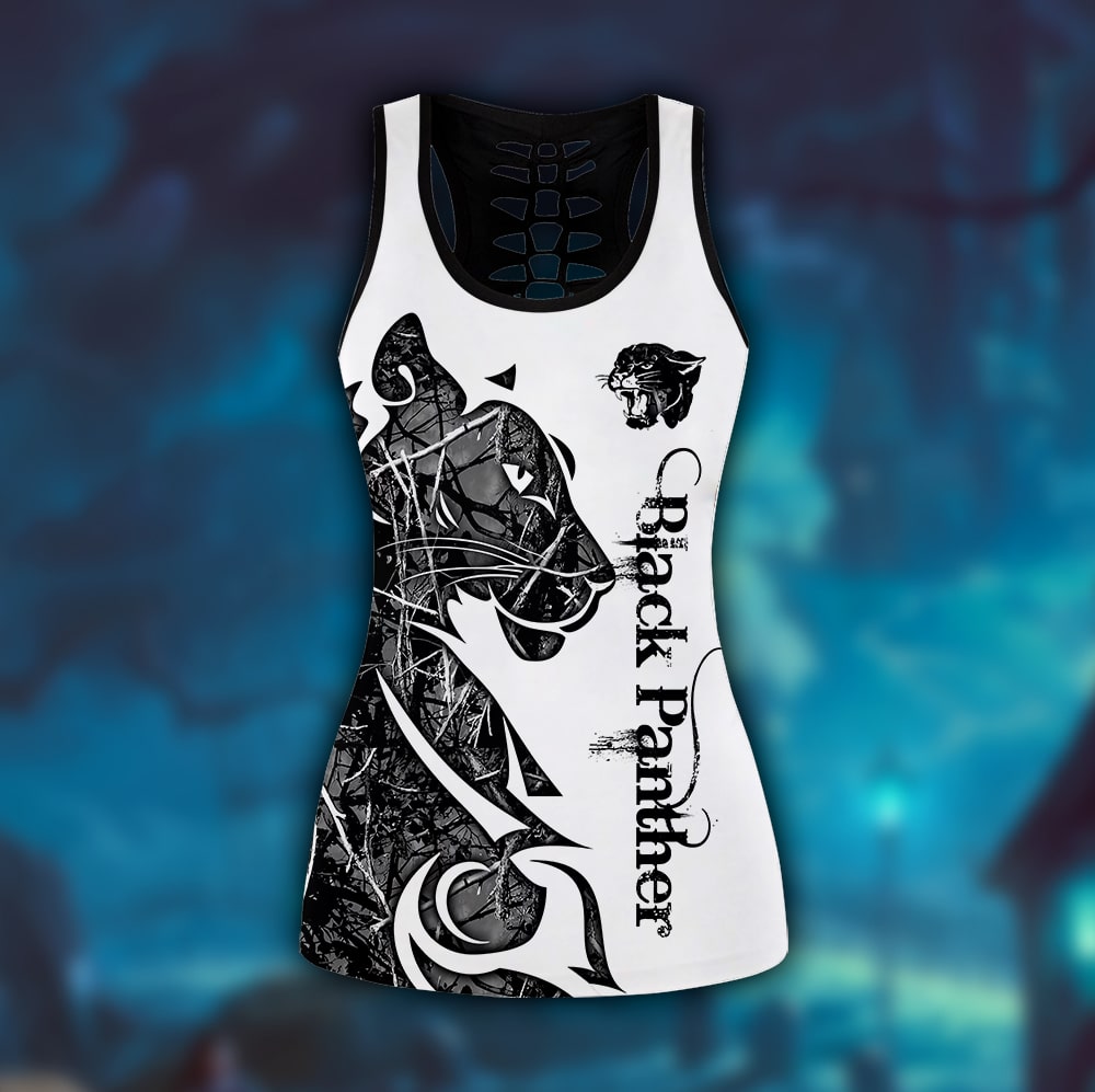 Black Panther Dark Tattoo Combo Tank + Legging AM092009