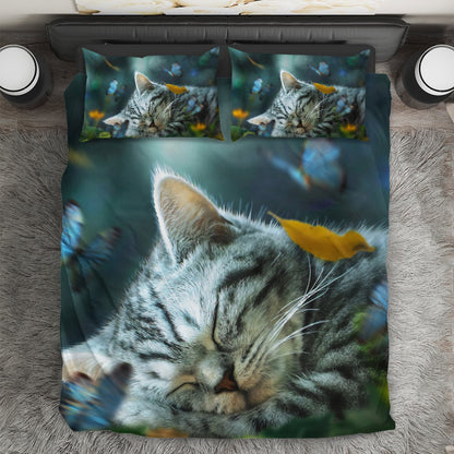 Cat Bedding Set AM-TT-Bedding Set-TT-Twin-Vibe Cosy™
