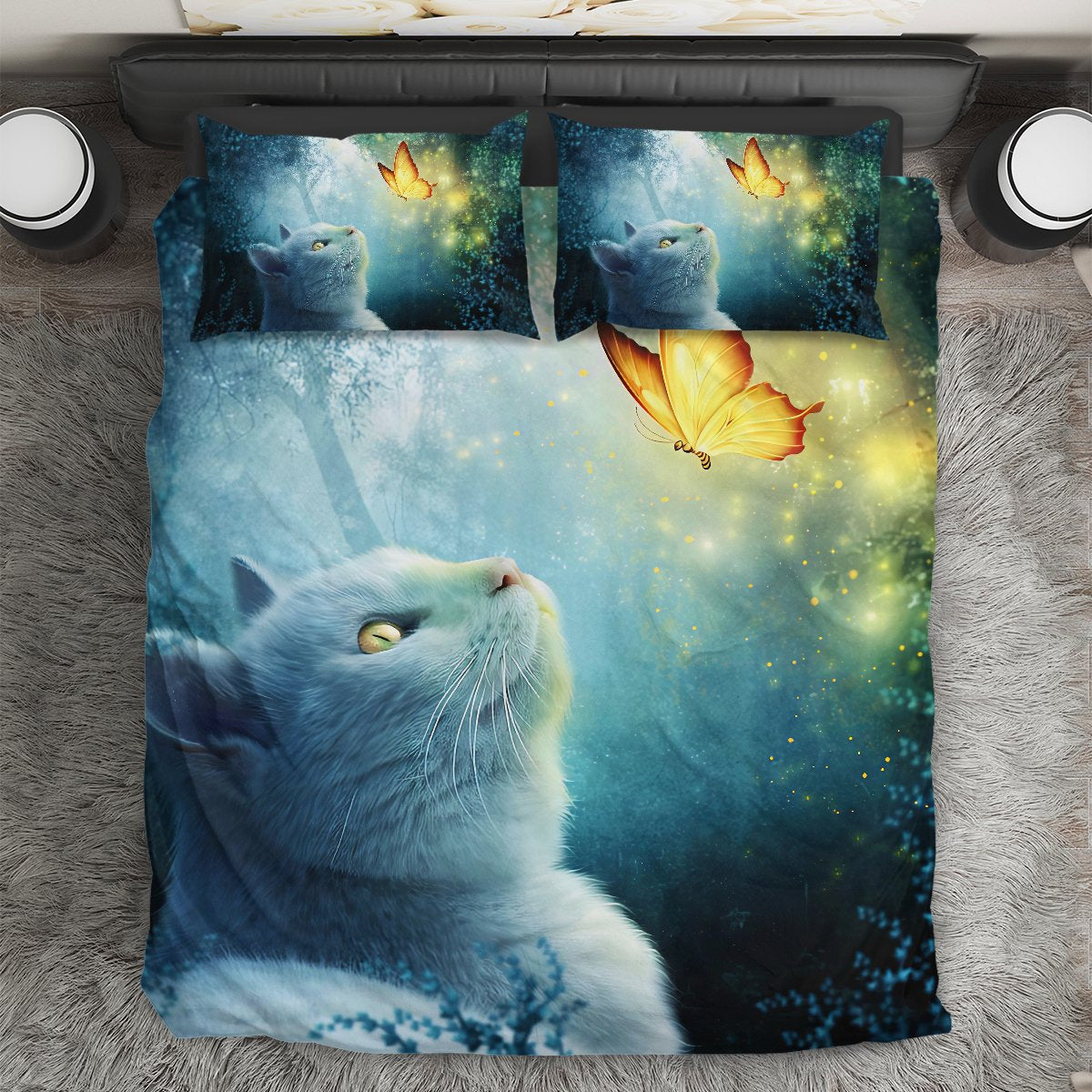 Cat Bedding Set AM-TT-Bedding Set-TT-Twin-Vibe Cosy™