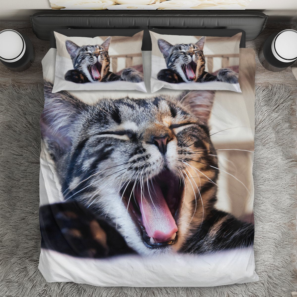 Cat Bedding Set AM-TT-Bedding Set-TT-Twin-Vibe Cosy™