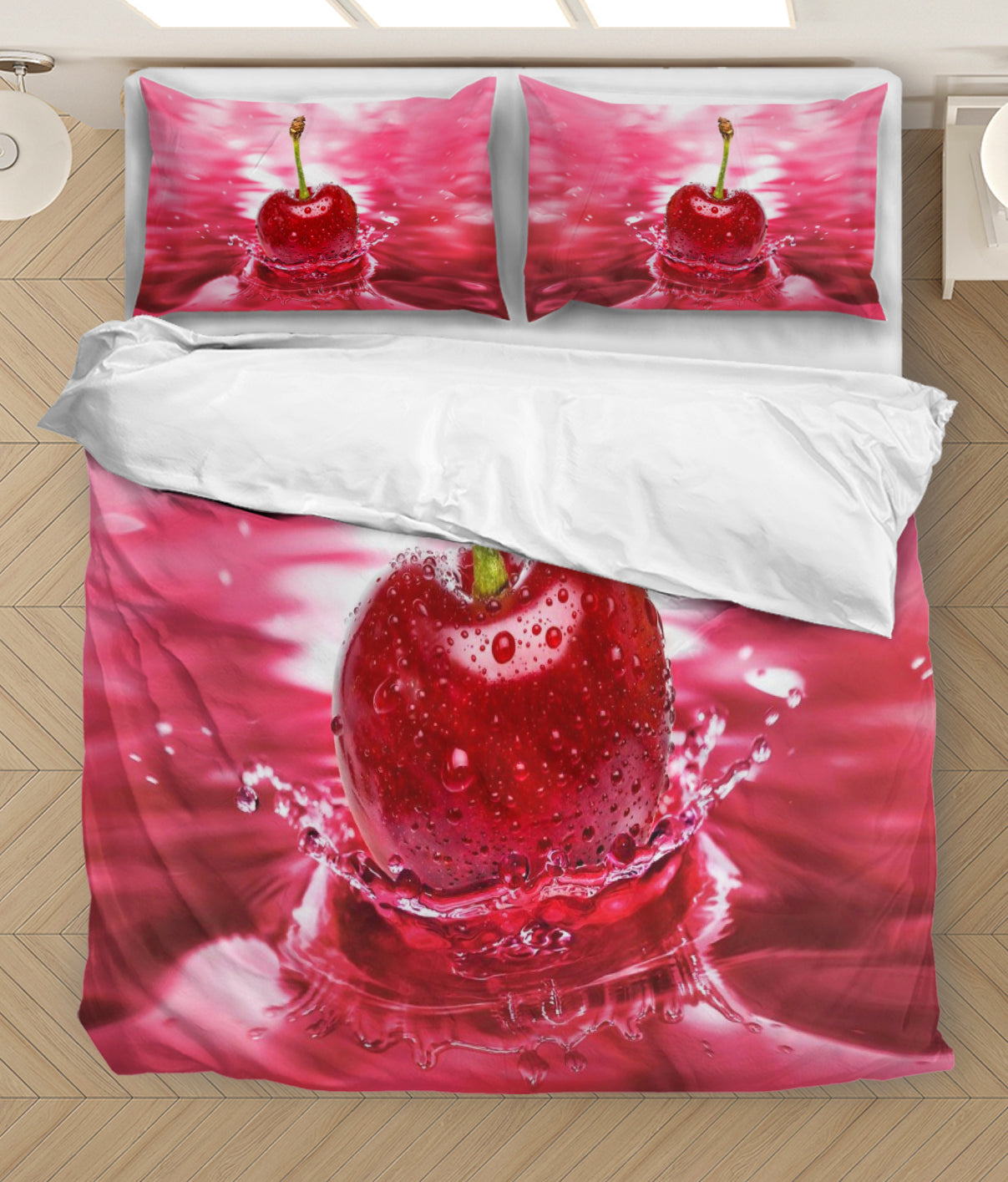 Cherry Bedding Set HAC180604-NM-Bedding Set-NM-Twin-Vibe Cosy™