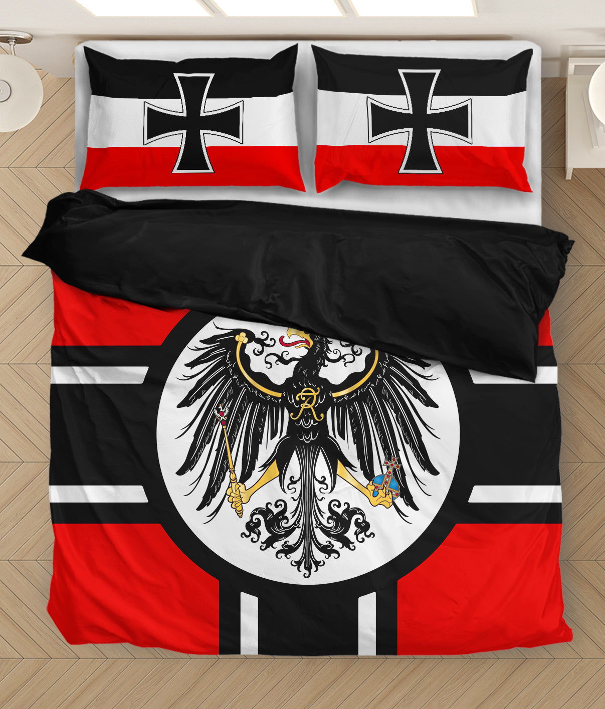 Germany Flag Bedding Set NM20062413-Bedding Set-NM-US Twin-Vibe Cosy™