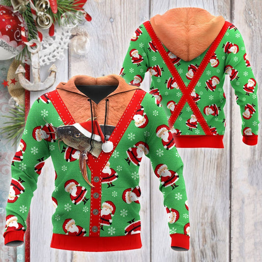 Fishing HC - Catfish Ugly Christmas Shirt Pi131102 - Amaze Style™-Apparel