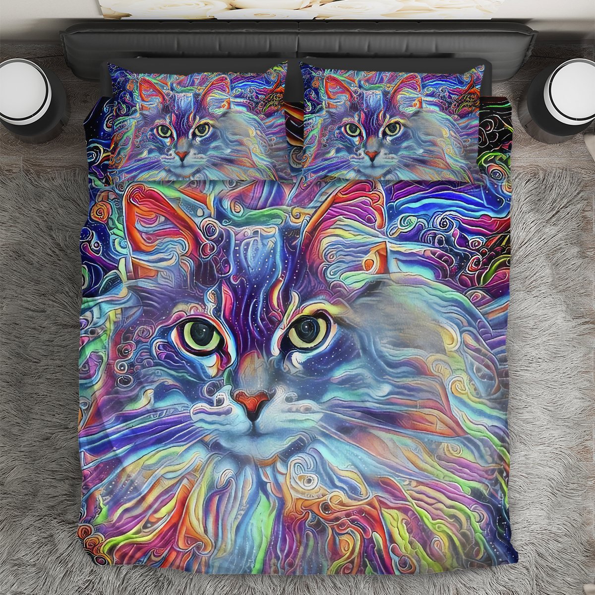 Cat Bedding Set AM-TT-Bedding Set-TT-Twin-Vibe Cosy™