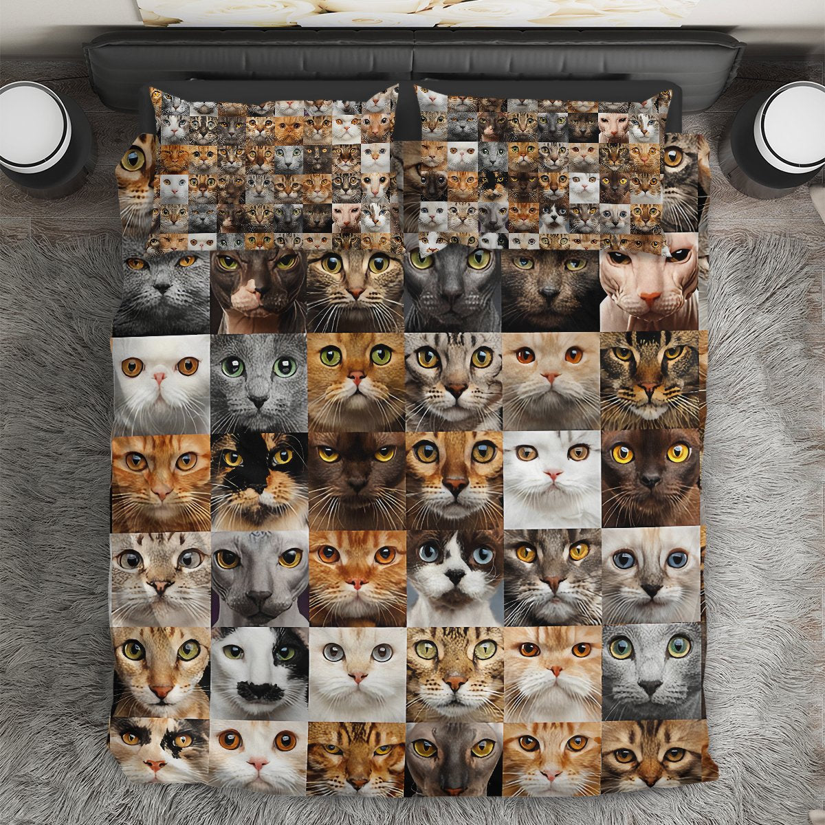 Cat Bedding Set-TT-Bedding Set-TT-Twin-Vibe Cosy™