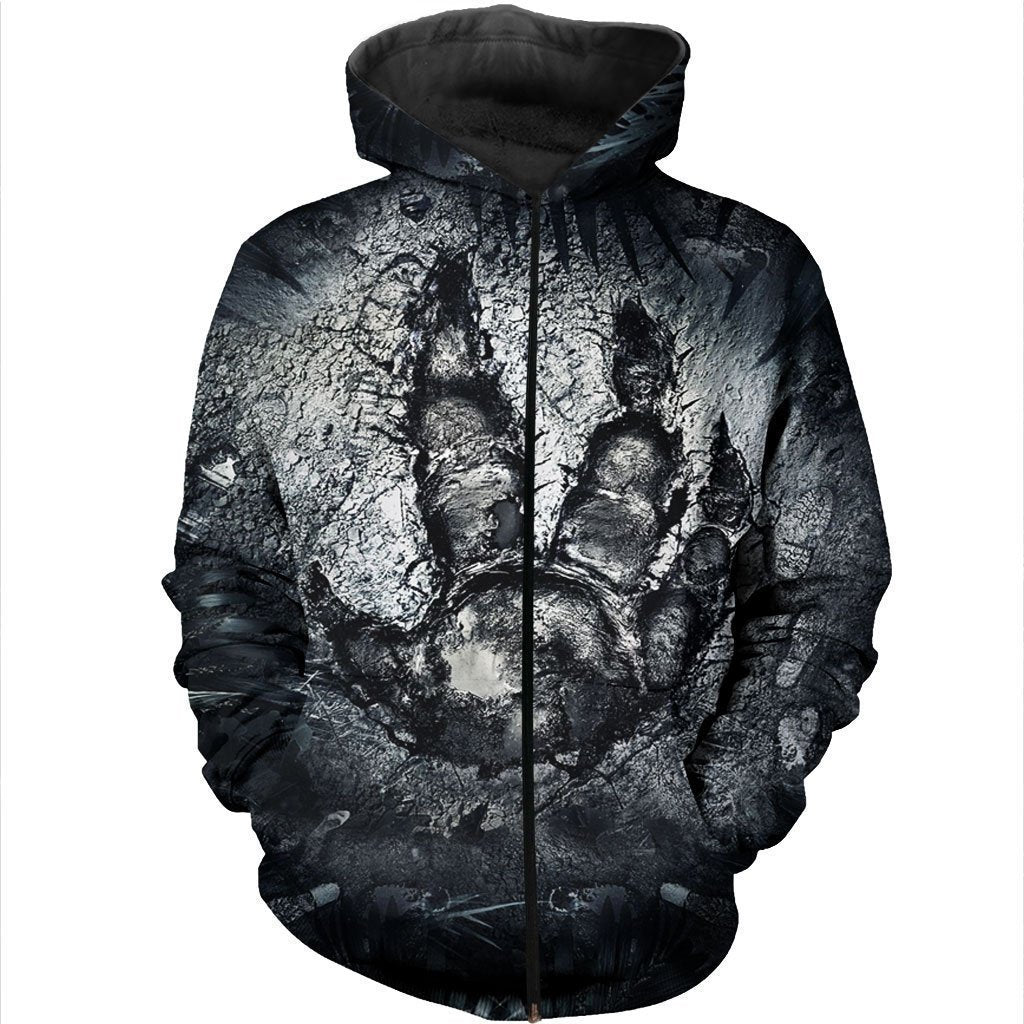 3D All Over Printed Dinosaurs Shirts and Shorts-3D All Over Printed Clothes-HP Arts-Zipped Hoodie-XS-Vibe Cosy™
