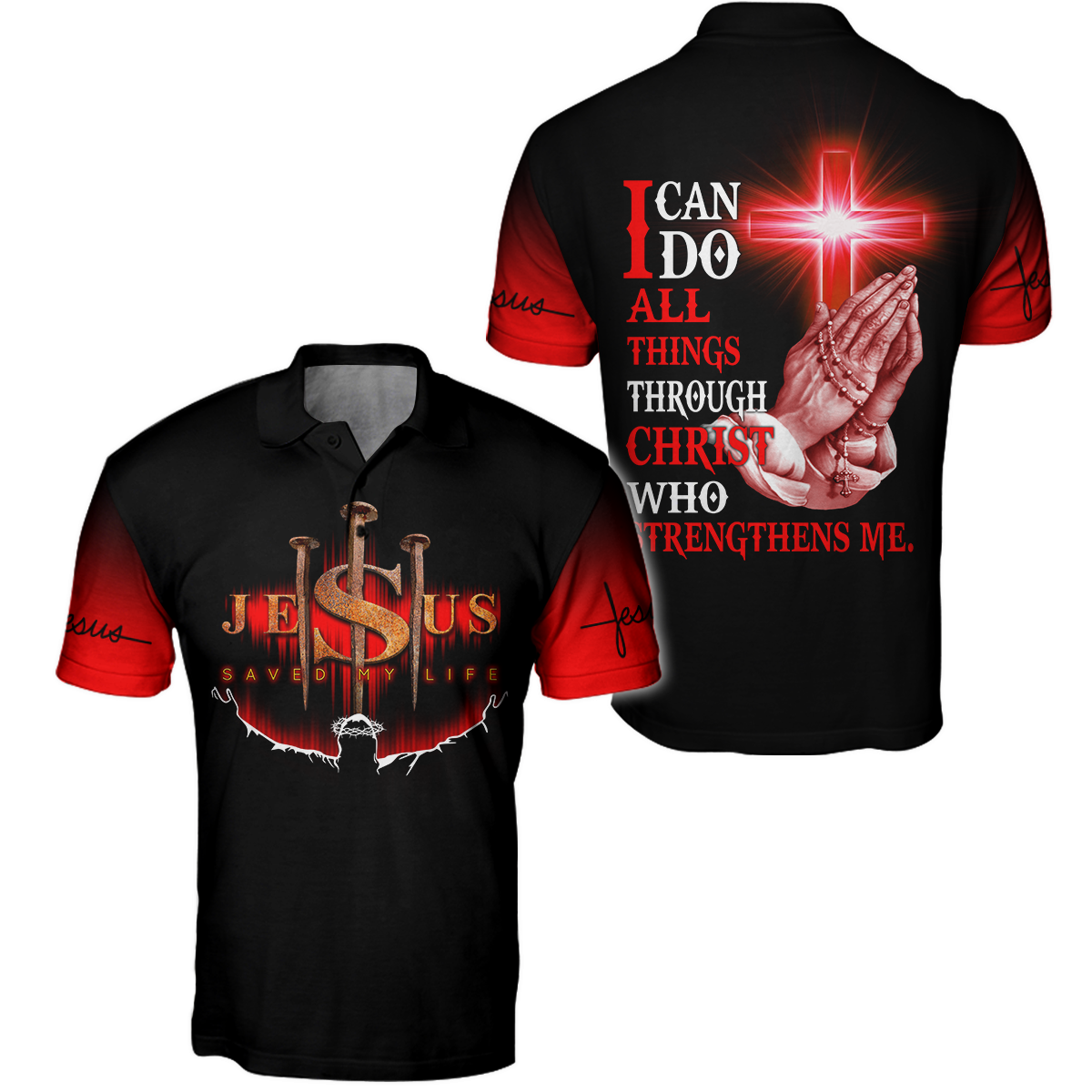 Jesus Save My Life 3D All Over Printed Shirts For Men and Women Pi12062002-Apparel-TA-Hoodie-S-Vibe Cosy™