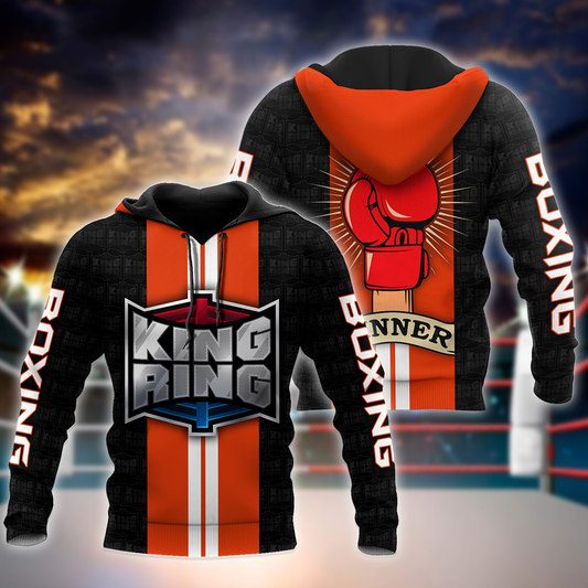 Premium Boxing 3D Printed Unisex Shirts
