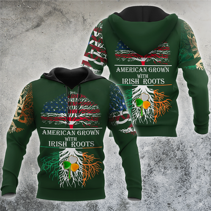 Premium Irish Saint Patrick's Day 3D All Over Printed Unisex Shirts