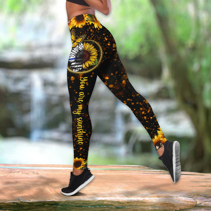 You Are My Sunshine - Back The Blue Combo Outfit HHT28082005S