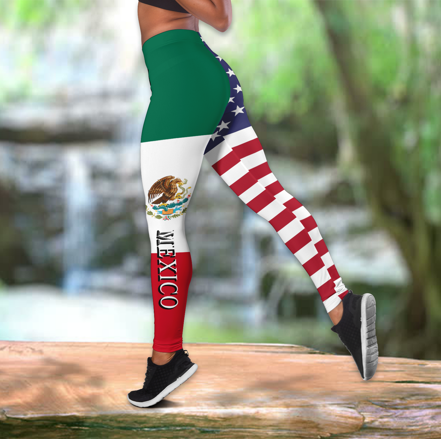 Mexico Standing With America Lover Combo Outfit HHT20062001-Apparel-TQH-S-No Tank-Vibe Cosy™