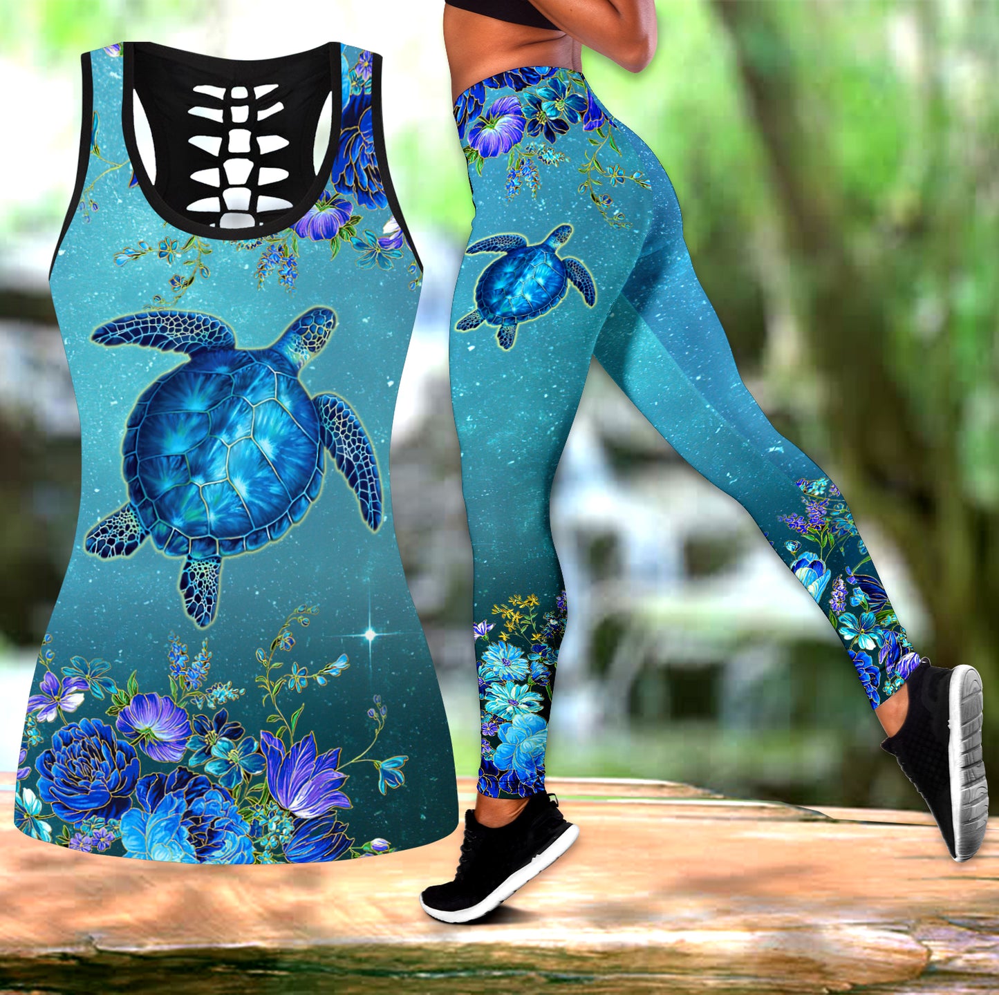 Lovely Turle Combo Tank + Legging KH0807202