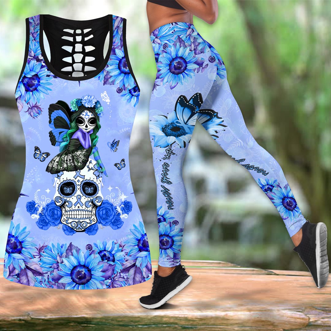 Diabetes legging + hollow tank combo HAC270305-Apparel-HG-S-S-Vibe Cosy™