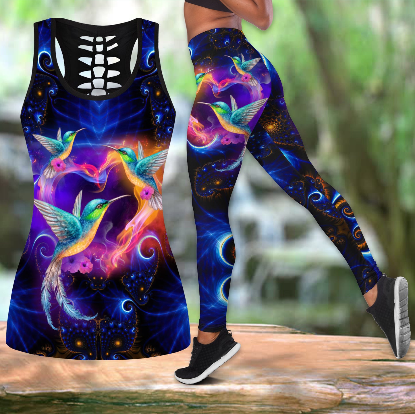 Lovely Humming Bird Combo Tank + Legging KH0805201S
