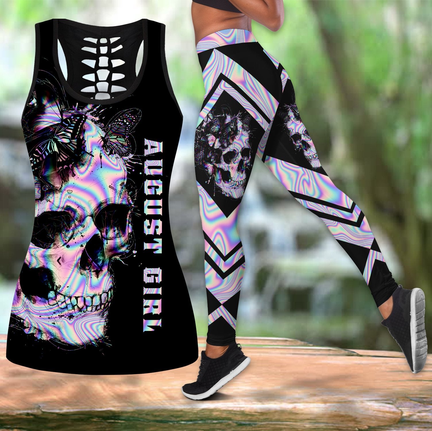 August girl legging + hollow tank combo HAC130708-Apparel-HG-S-S-Vibe Cosy™