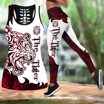 The Tiger Red Tattoo 3D All Over Printed Shirts For Men and Women JJW17082002