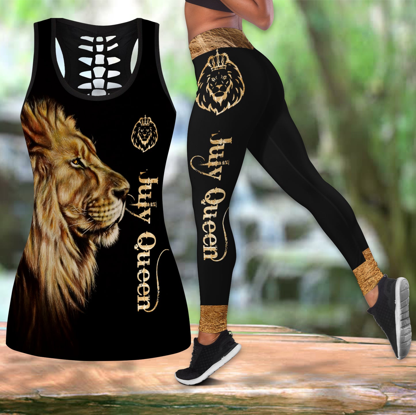 July Lion Queen 3D All Over Printed Shirt for Women