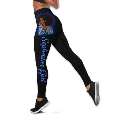 September Girl Customize Name 3D All Over Printed Shirts For Women MH1011200S9