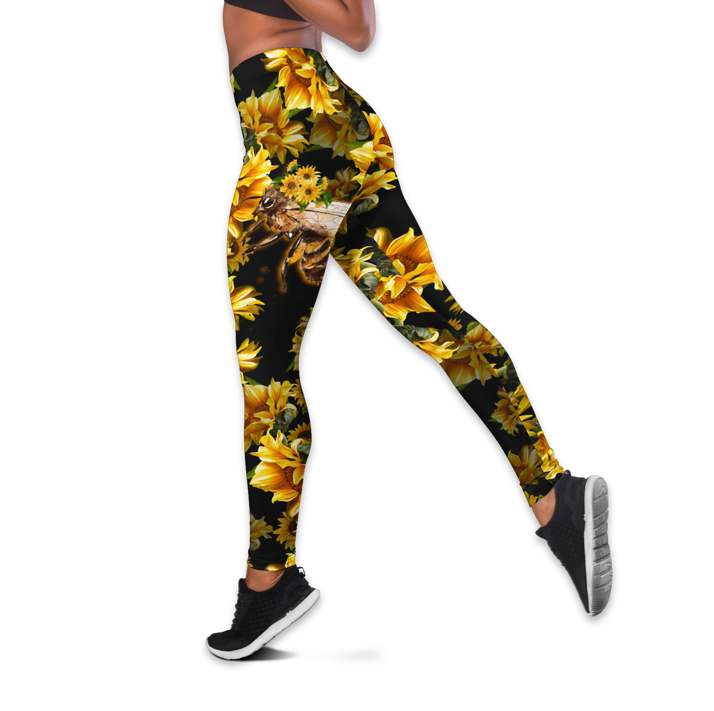 Love Bee Mandala Combo Tank + Legging Pi13062001-Apparel-MP-S-S-Vibe Cosy™