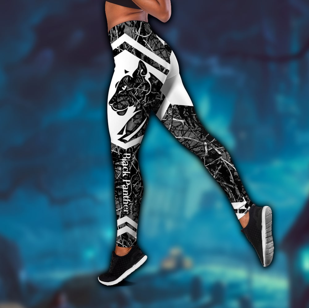 Black Panther Dark Tattoo Combo Tank + Legging AM092009