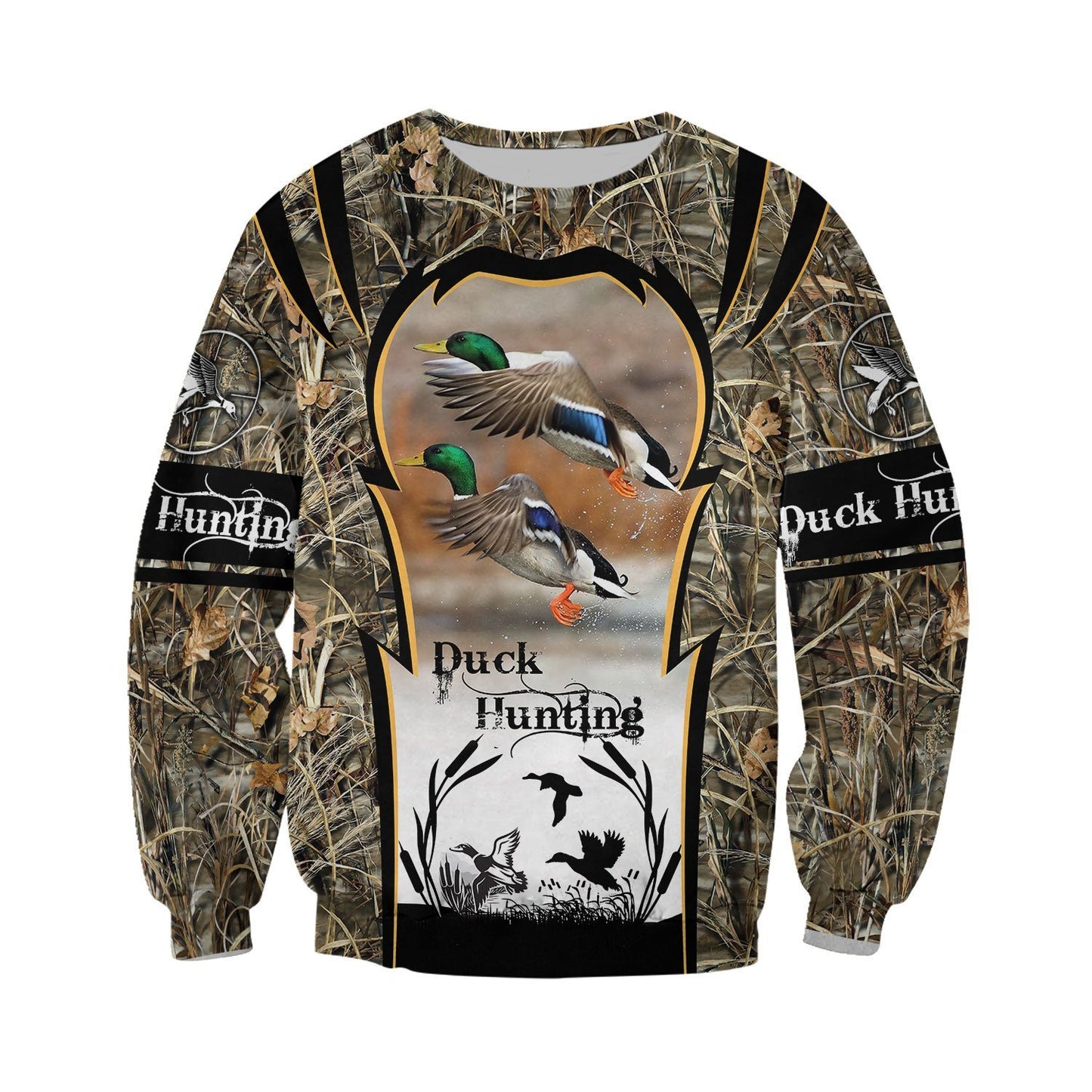 Mallard Duck Hunting 3D All Over Printed Shirts for Men and Women TT221002-Apparel-TT-Sweatshirts-S-Vibe Cosy™