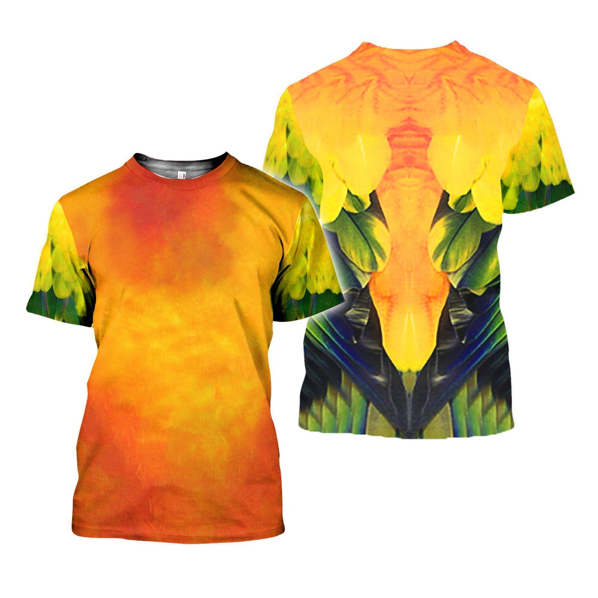 Love Parrot 3D All Over Printed Shirts For Men & Women-Apparel-HP Arts-T-Shirt-S-Vibe Cosy™