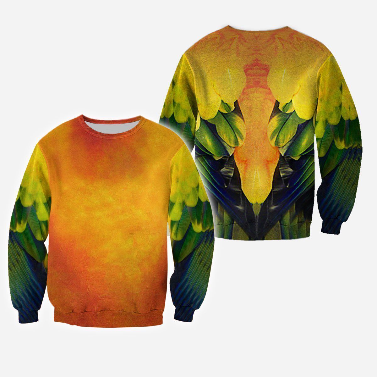 Love Parrot 3D All Over Printed Shirts For Men & Women-Apparel-HP Arts-Sweatshirt-S-Vibe Cosy™