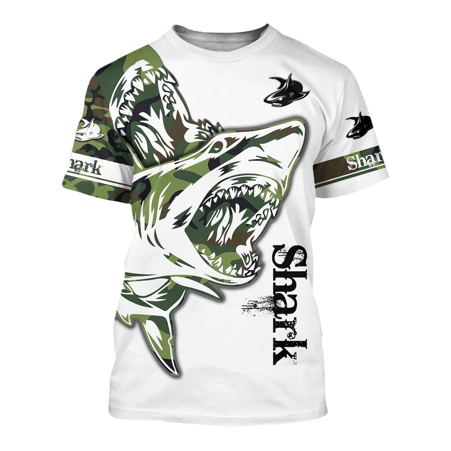 Love Shark 3D All Over Printed Shirts For Men and Women TT072056-Apparel-TT-T-shirt-S-Vibe Cosy™