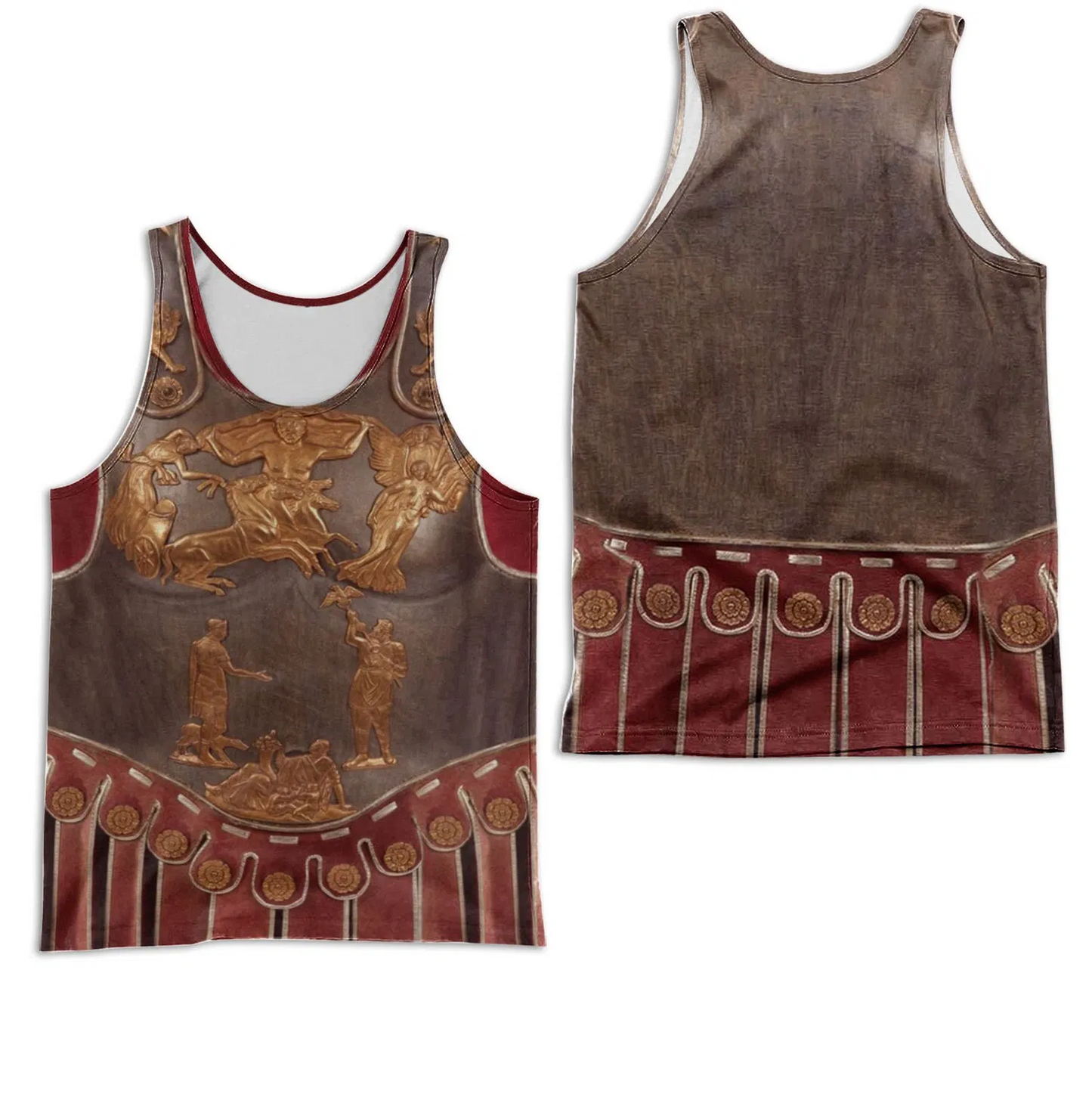 ROMAN ARMOR 3D ALL OVER PRINTED SHIRTS PL09032002-Apparel-PL8386-Tank Top-S-Vibe Cosy™